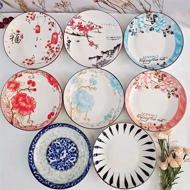 8 ιντσών φρούτων προσαρμοσμένο χρώμα και μοτίβο