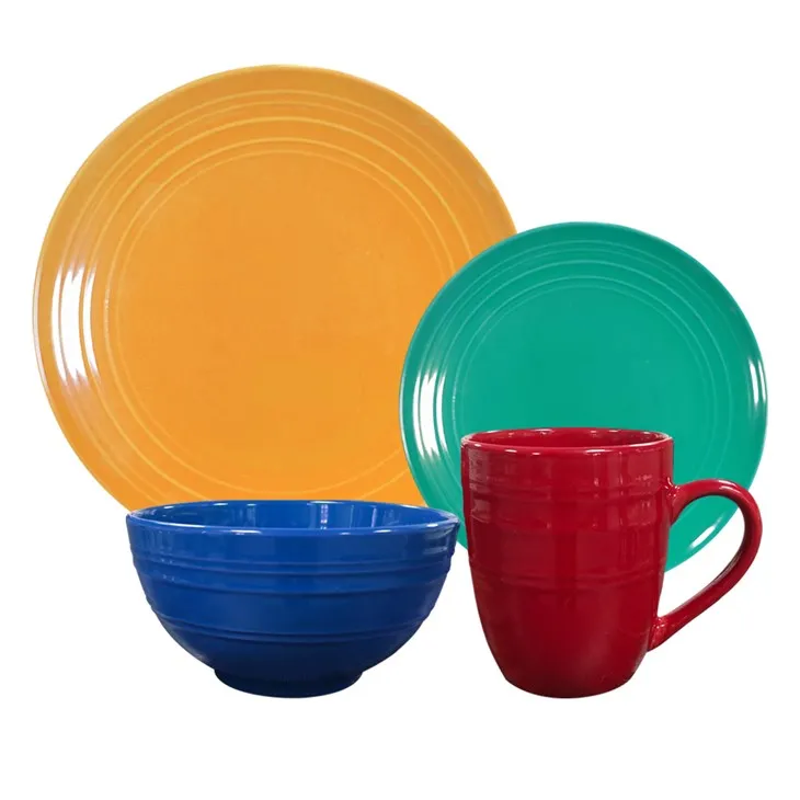 Χρώμα γυαλιού σετ δείπνου