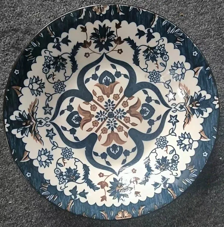 Πιάτο σούπας εκτύπωσης δύο χρωμάτων